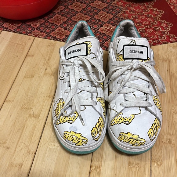 BILLIONAIRE BOYS CLUB / ICE CREAM - old school low top sneakers - Picture 4 of 6